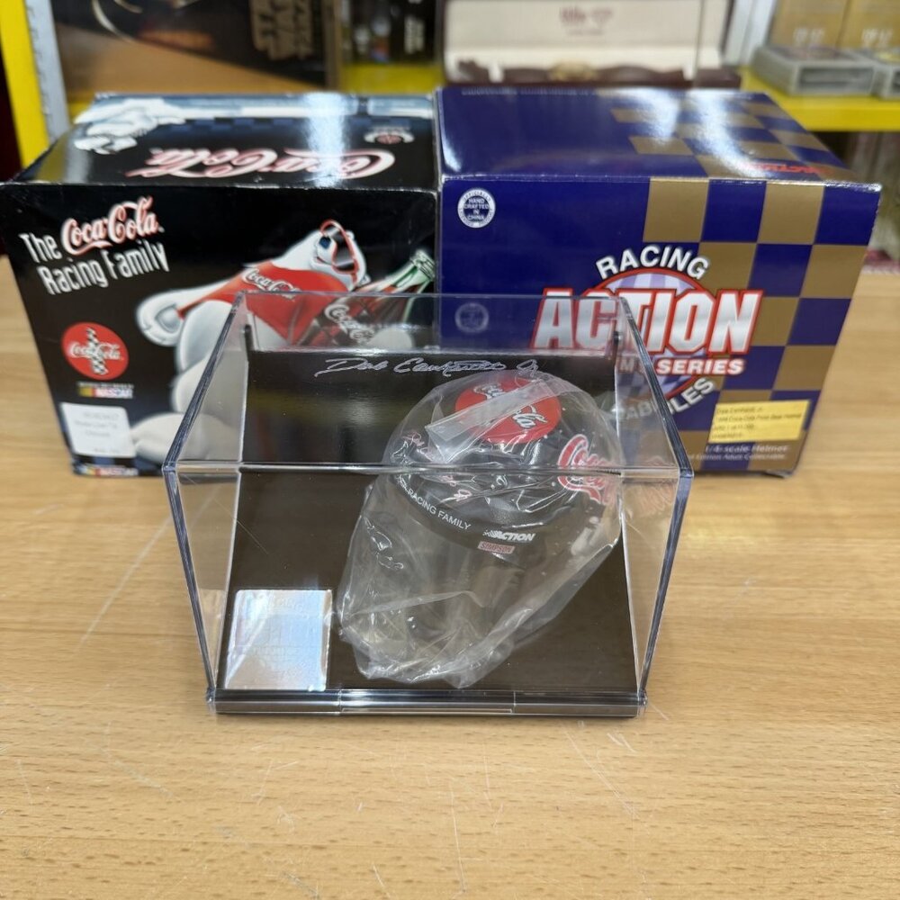 Dale Earnhardt Jr 1998 Coca-Cola Polar Bear Racing Helmet NASCAR 1 of 11,000